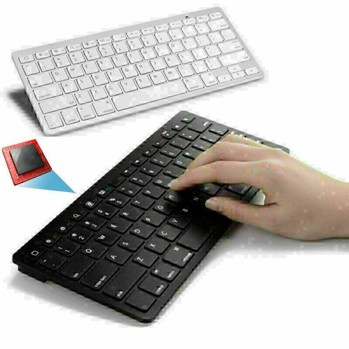 Bluetooth 3.0 Wireless Keyboard for Apple iPad-1 1 2 3 4 Mac Computer PC Macbook - Picture 4 of 22