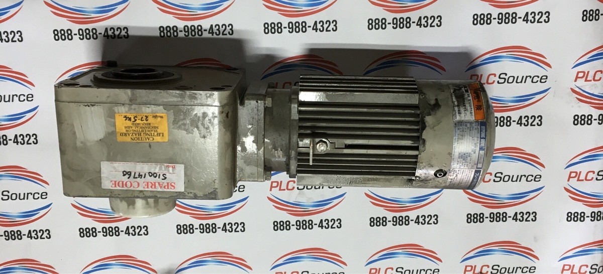 SUMITOMO HYPONIC DRIVE INDUCTION GEAR MOTOR RNYM1-1530-B-80 .75 kW 