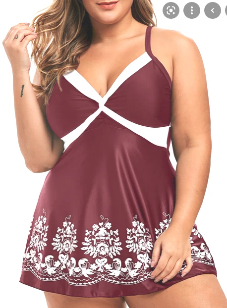 Rosegal plus outlet size swimwear