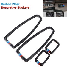 For Bmw F30 3 Series Accessories Real Carbon Fiber Window Panel Cover Frame Trim For Bmw F30 3 Series Accessories Real Carbon Fiber Window Panel Cover Frame Trim