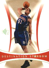 2007-08 SP Authentic Destination Stardom #DS12 Sean Williams New Jersey Nets
