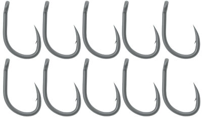 Ridge Monkey Ape-X Snag Hook 2XX Barbed - 10 Karpfenhaken für Großkarpfen