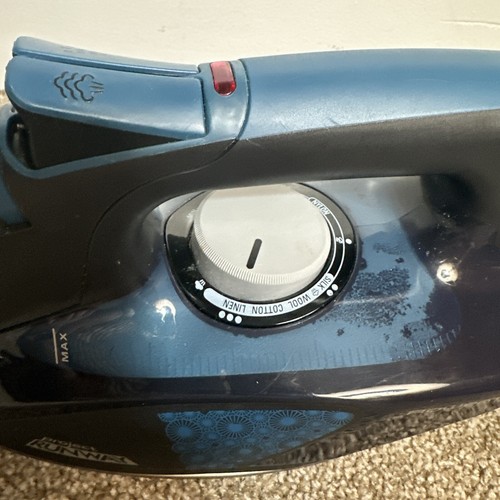 Rowenta Steam Iron DW5051 Limited Edition Project Runway Germany Blue TESTED - Picture 5 of 12