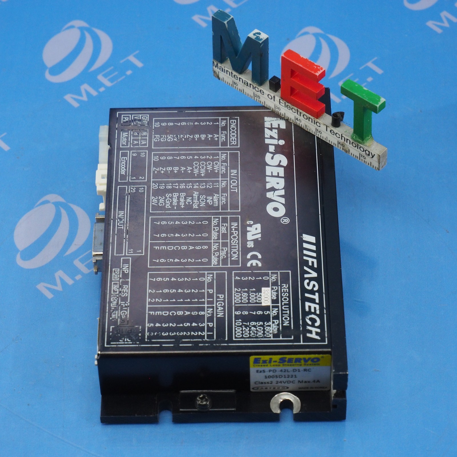 Fastech Ezi-Servo Ezs-Pd-42L-D1-Rc Ezspd42Ld1Rc 60Days Warranty | eBay
