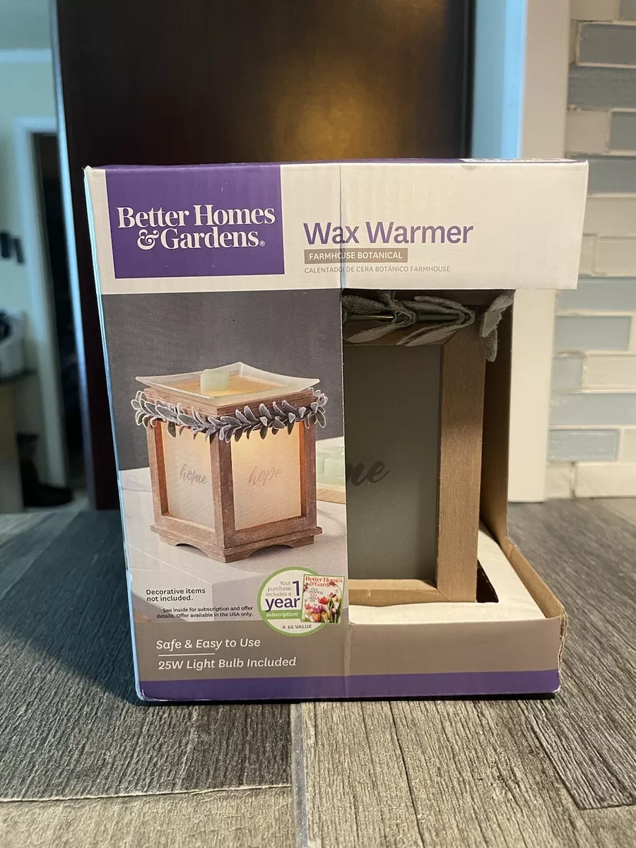 Better homes and garden outlet wax warmer