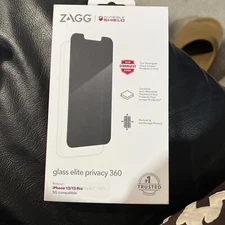 ZAGG (Glass Elite Privacy 360) Screen Protector for iPhone 13 Pro and 13