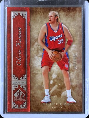 Chris Kaman - 2006-07 Upper SP Signature Edition - Numbered /499 #38