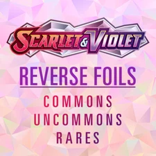 Pick-A-Card Pokemon Scarlet & Violet Set Common Uncommon Reverse Rare Holos SVI