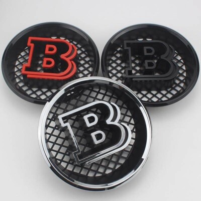 185mm B badge Front grille emblem for BRABUS Mercedes Benz G class W463 G500 G63