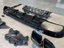Rear Diffuser With Exhaust Tips for Mercedes Benz S Class W223 S63 AMG S580