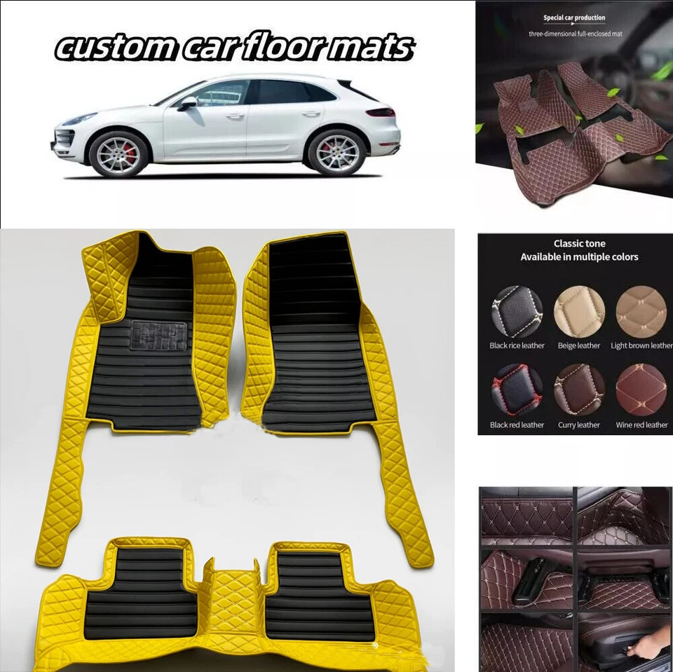 For JEEP Wrangler Patriot Cherokee Commander Renegade Car Floor Mats Custom Mats Foto 2 de 4