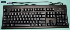 WYSE Keyboard 770413 01L 104K BLK PAD PS2 NEW
