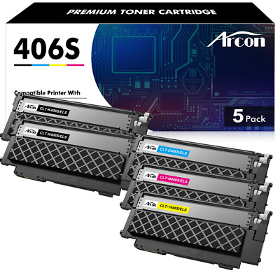 Toner XL CLT-406S für Samsung Xpress CLX-3305 C460W CLX-3306 CLP-366W CLX-3305FW