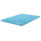 Continental Sleep, 3-Inch Premium Convoluted Gel Memory Foam Toppers.