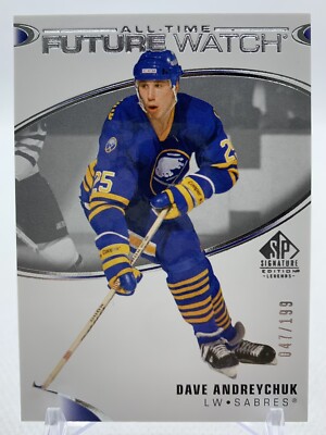 2020-21 SP Signature Legends Future Watch #363 Dave Andreychuk 047/199