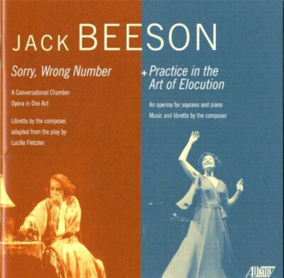    2 OPERN   Jack Beeson   SORRY, WRONG NUMBER  PRACTICE IN THE ART (...)