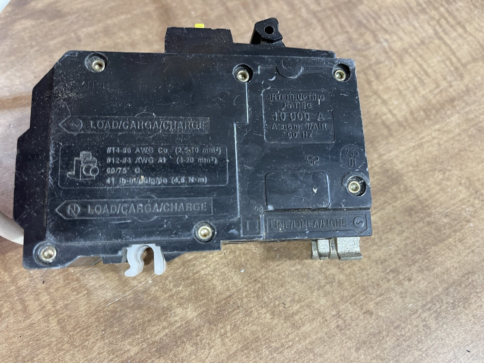 Square D QO250GFI QO Ground Fault Circuit Breaker 2 Pole 50A 120/240V