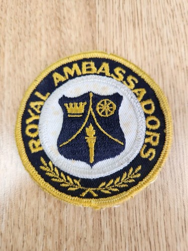 ROYAL AMBASSADOR Vintage Embroidered Patch