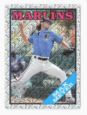 2023 Topps Max Meyer Chrome Silver Pack RC Rookie Card T88C-86 Marlins