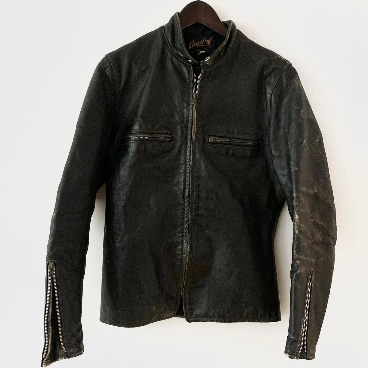 Vintage buco best sale leather jacket
