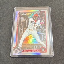 Topps 2025 Chrome Update Elly De La Cruz ASGC-32 MLB All-Star Game Reds