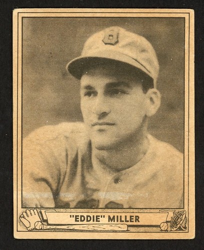 Eddie Miller #56 1940 Play Ball card