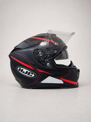 Casque HJC rpha 70 M/57-58 Motorradhelm schwarz rot Moto Biker