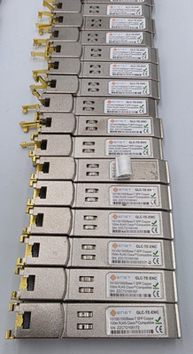 LOT OF 79x ENET GLC-TE-ENC SFP 10/100/1000Base-t COPPER RJ45 Transceiver Module