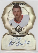 2020-21 SP Signature Edition Legends Decagons Gold Ray Sheppard #DC-65 Auto 0nr3