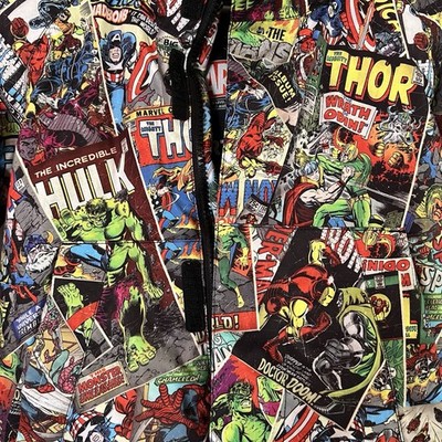 Marvel x Burton Boys Jacket 3T Comic Print Hooded Snow Coat