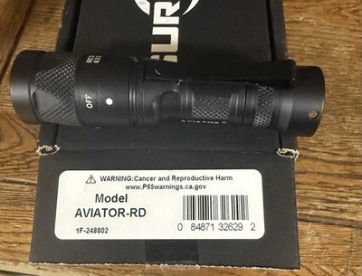 SureFire AVIATOR-RD Flashlights with Dual Output for sale online