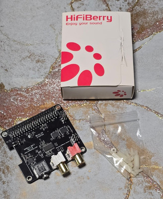 Raspberry Pi Shield HiFiBerry DAC2 Pro Soundkarte 192kHz/24bit Burr-Brown DAC