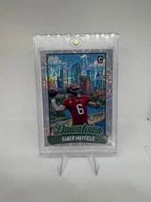 Baker Mayfield Inspired Custom Art Card -Fan Made “Downtown” Style -Tampa Bay