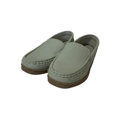 My Slippers Women’s Moccasin Slippers 8 Mint Green Leather Comfort My Pillow