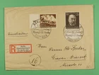 DR WHO 1944 GERMANY FDC? ROBERT KOCH SEMI POST REGISTERED PLATE # R36377