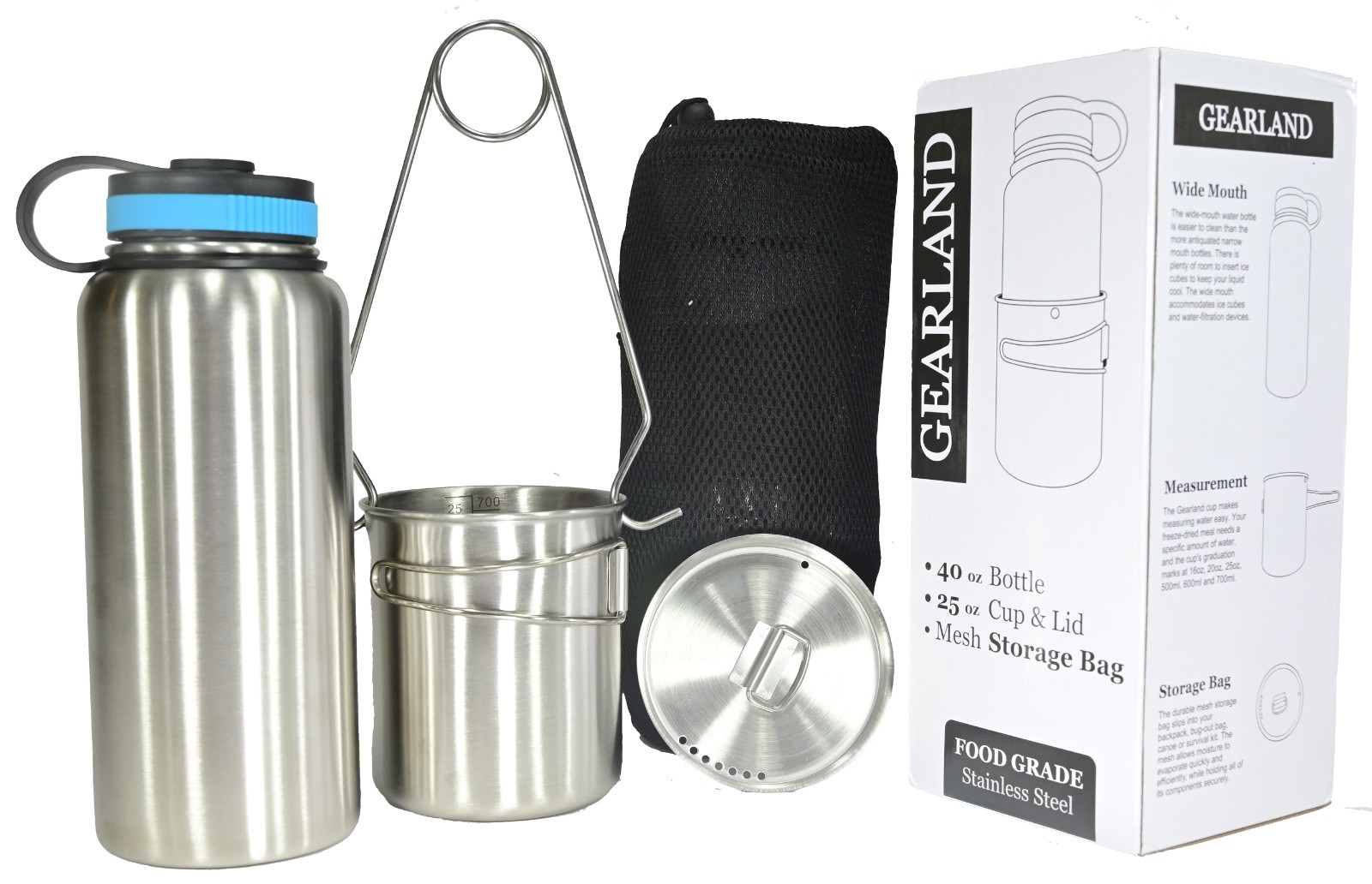 With Nested Camping Cup And Lid For Bug ...