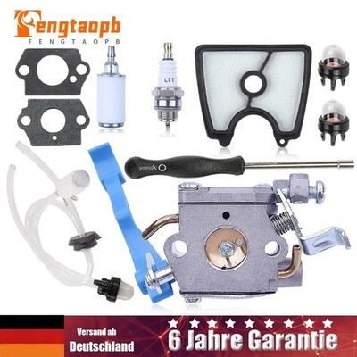 Vergaser Mit Dichtung Luftfilter Kit für Husqvarna 125B 125BX 125BVX Laubbläser