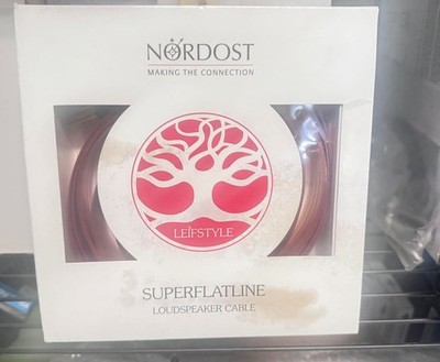 NORDOST superflatline loudspeaker cable 3 meter.  NEW!