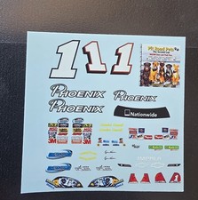 2010 1 Ryan Newman Landon Cassill Pit Road Pets 1/64 NASCAR Waterslide Decals