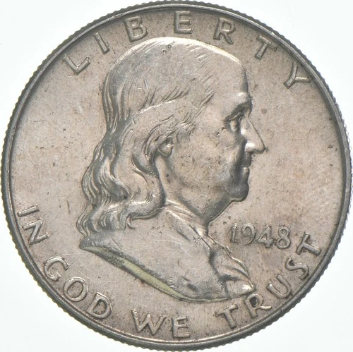 1948 Franklin Half Dollar AU 90% Silver *2026