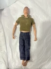 Vtg GI Joe Copyright 1964 Hasbro Patent Pending Brown Hair Eyes NO  SCAR USA