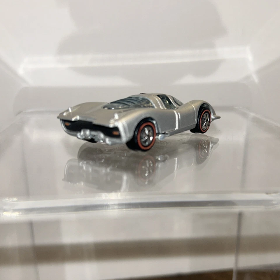 Hot Wheels Redline Porsche 917 Silver/Gray-Made in USA 1969 NM Condition - Image 4 of 4