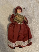 Haunted Paranormal Estate 8" Caroler Doll - Jenna - positive energy