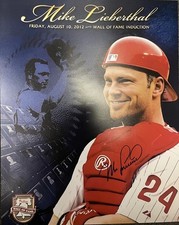 Mike Lieberthal Philadelphia Phillies Signed 16x20 Photo COA 