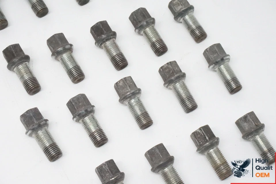 2012-2018 AUDI A6 QUATTRO FRONT OR REAR WHEEL RIM LUG NUT BOLT SET OF 20 OEM - Image 4 of 4
