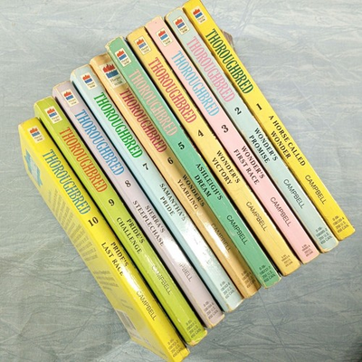 #ad Book Lot 10 SC Thoroughbred Original Series #1 10 Joanna Campbell $30.00