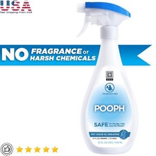 Fragrance Free Pet Odor Eliminator Spray Fast Acting Stain Remover Safe All Pets