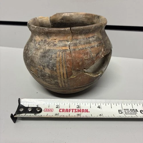 Old Indus Valley Pottery Antiquity Painted Water Pitcher Vessel C.3000-2000 BC  
