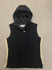 Killy Woman Black Vest Gilet All Weather Technology Sky Sports Or Winter