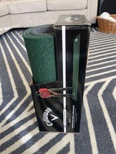 Callaway 8 Ft. Indoor Putting Mat Golf Deluxe Practice 14"x8’ Movable Callaway 8 Ft. Indoor Putting Mat Golf Deluxe Practice 14"x8’ Movable - Image 1